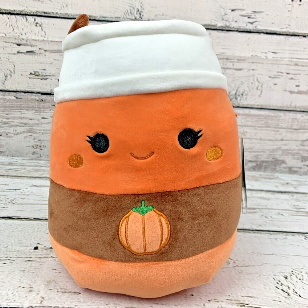 Squishmallow Paislynn Pumpkin‎ Spice Latte 8" Harvest w/ Original Tag